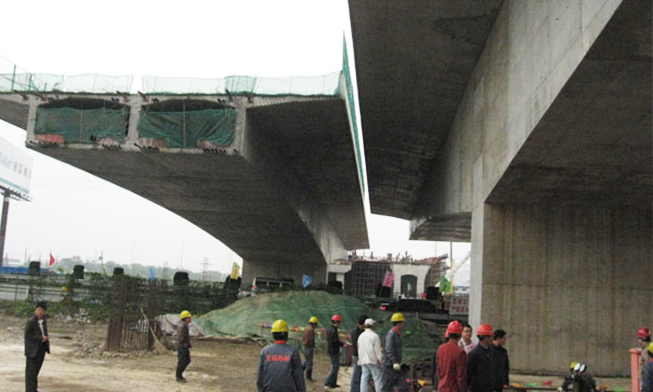 无锡市高浪路跨线桥同步转体工程